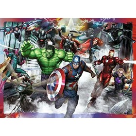 Ravensburger - Puzzle Enfant - Puzzle 100 p XXL - Les plus grands héros - Marvel Avengers - Dès 6 ans - 10771