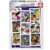 Educa - Collage Disney | Puzzle de 1000 pièces. Mesure : 48 x 68 cm. Comprend Fix Puzzle Tail pour laccrocher Une Fois lass