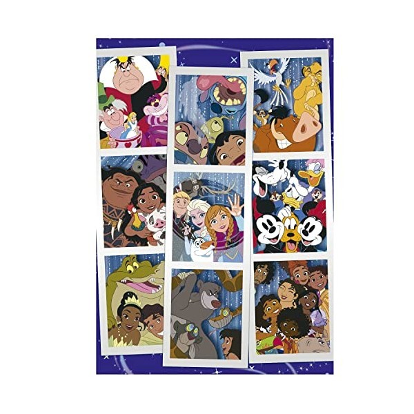 Educa - Collage Disney | Puzzle de 1000 pièces. Mesure : 48 x 68 cm. Comprend Fix Puzzle Tail pour laccrocher Une Fois lass