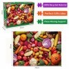 Vegetables and Fruits Puzzle 1000 pièces Adultes Healthy Food Adultes 1000 Pièces Puzzle Idées Cadeaux