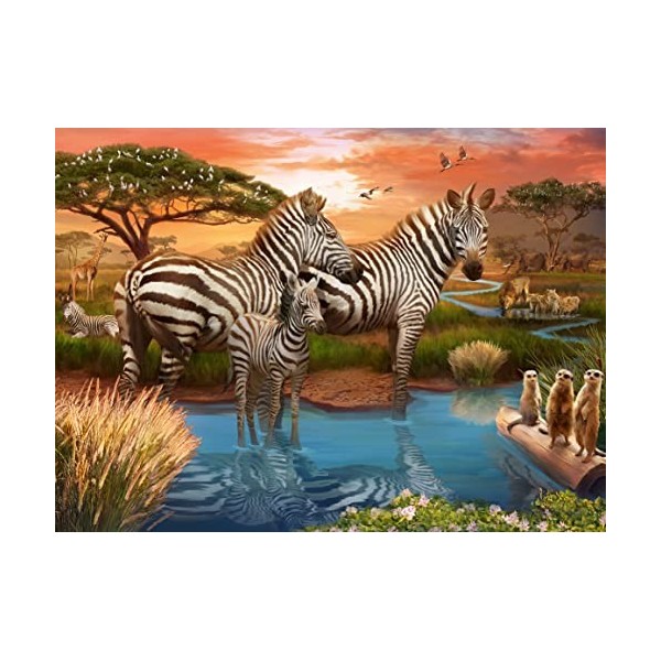 Ravensburger- Safari Puzzle Adulte, 17376