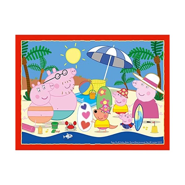 Ravensburger Boîte de 4 puzzles pour enfant à partir de 3 ans - Peppa Pig 6958 12, 16, 20, 24 pièces 