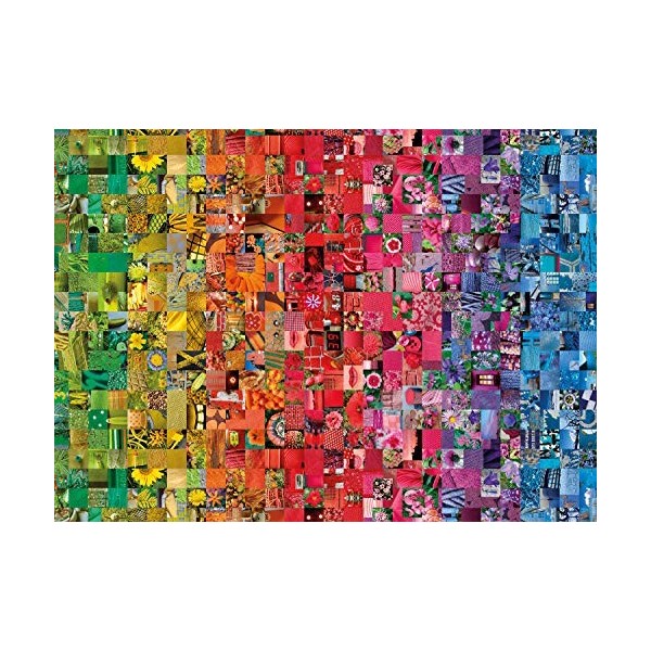 Clementoni Colorboom collection-Collage-1000 pièces Couleurs-Puzzle Adulte-fabriqué en Italie, 39595, No Color