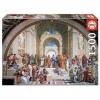 Educa - School dAthènes, Rafael | 1500 pièces Puzzle | Mesure approximative: 85 x 60 cm | Inclut Fix Puzzle pour accrocher L