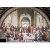 Educa - School dAthènes, Rafael | 1500 pièces Puzzle | Mesure approximative: 85 x 60 cm | Inclut Fix Puzzle pour accrocher L