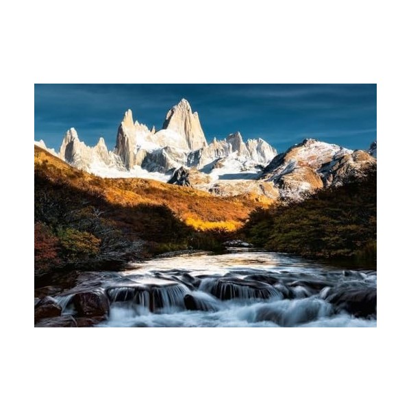 Ravensburger Puzzle Adulte 1000 p - Le Fitz Roy, Patagonie Puzzle Highlights - Adultes, enfants dès 14 ans - Puzzle de qual