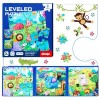 Shinybox Puzzle Enfant, Puzzle Animaux Magnétique 3 en 1, Jeux Montessori, Jouet éducatif Précoce, Jeu Magnétique Puzzle, Jeu