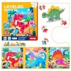 Shinybox Puzzle Enfant, Puzzle Animaux Magnétique 3 en 1, Jeux Montessori, Jouet éducatif Précoce, Jeu Magnétique Puzzle, Jeu