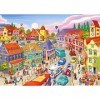 Small Town Life Puzzle 1000 Pieces Simple Lifestyle Puzzle 1000 Pièces Adultes Idée Cadeau