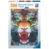 Ravensburger - Puzzle Adulte - Puzzle 500 p - Lion de polygone - 16984