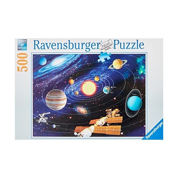 Ravensburger - Puzzle Adulte - Puzzle 500 p - Système solaire - 14775