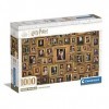 Clementoni- Harry Potter Impossible Potter-1000 Pièces-Puzzle, Divertissement pour Adultes-Fabriqué en Italie, 39786