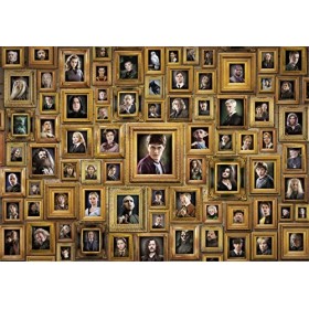 Clementoni- Harry Potter Impossible Potter-1000 Pièces-Puzzle, Divertissement pour Adultes-Fabriqué en Italie, 39786