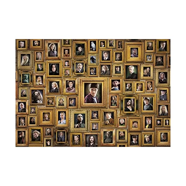 Clementoni- Harry Potter Impossible Potter-1000 Pièces-Puzzle, Divertissement pour Adultes-Fabriqué en Italie, 39786