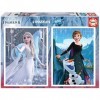 Educa - 2 Puzzles de 500 pièces pour Enfants et Adultes | Disney La Reine des Neiges. À partir de 11 Ans 19016 