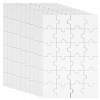 Xerteam - Puzzle vierge - 10 feuilles - 15 × 10 cm - Personnalisable - Puzzle vierge à peindre - Puzzle DIY pour enfants et a