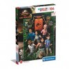 Clementoni Supercolor Jurassic World Camp Cretaceous-104 pièces, 6 Ans série Netflix, Enfant, Puzzle Dinosaure-fabriqué en It