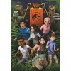 Clementoni Supercolor Jurassic World Camp Cretaceous-104 pièces, 6 Ans série Netflix, Enfant, Puzzle Dinosaure-fabriqué en It