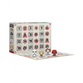 Funko Advent Calendar: Star Wars Holiday - Darth Vader - Dark Vador - Calendrier de Lavent - 24 Jours de Surprise - Mini-Fig