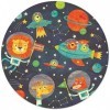 Educa - Round Puzzle lespace. Puzzle Rond Enfant. Puzzle Rond pour Enfants avec Un diamètre de 48 cm. Recommandé à partir de