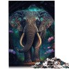 éléphants Animaux Puzzle 1000 pièces Jeux éducatifs Puzzles pour adultesPuzzles en Carton pour Adultes Enfants Jeu Jouets 10.