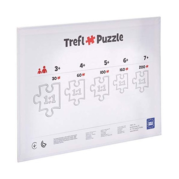 Trefl- für Kinder AB 3 Jahren Puzzle de 15 pièces, 31353, coloré