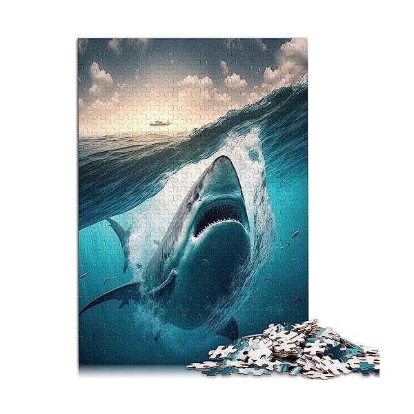 Puzzles Requin Baleine pour Adultes Puzzle 1000 pièces pour adultesPuzzles en Carton pour Adultes Cadeaux danniversaire de N