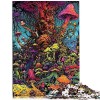 Magic Wolf Puzzle 1000 Pièces Puzzle pour EnfantsPuzzles en Carton pour Adultes Enfants 12+ Décoration de la Maison Puzzles 1