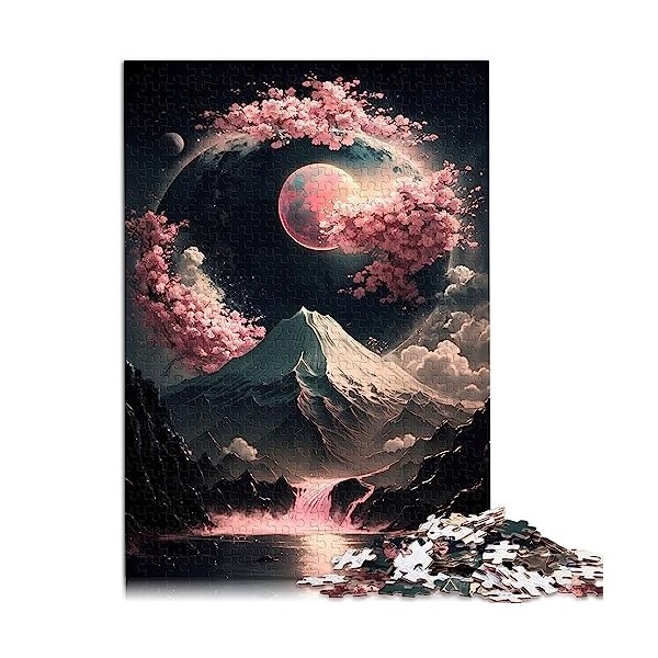 Sanctuaire Japonais 1000 pièces Jigsaw Puzzles pour Adultes Jigsaw Puzzle GiftCardboard Puzzles for Adults Kids 12+ Great Gif