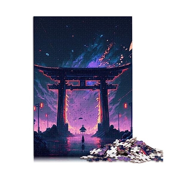 Astronaute de Berger Allemand 1000 pièces Puzzle pour Adultes Puzzles pour Adultes EnfantsPuzzles en Carton Décompression int