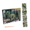 1 Ensemble 39 Puzzle Dinosaure Puzzle en 3D dinausore Puzzle cerf mecapuzzle puzzlz Table a Puzzle Jouet énigmes Puzzle éduca