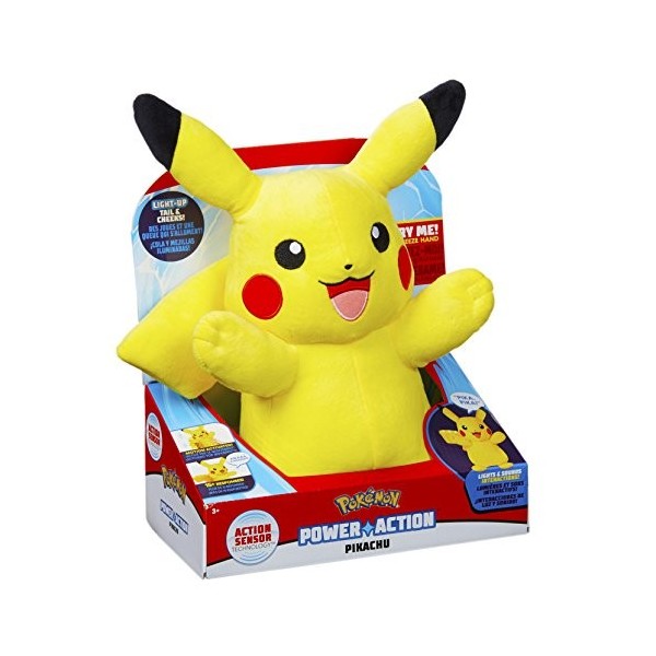 Pokemon 96383 Power Action Pikachu Jouet Multicolore