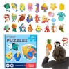 Yideen Puzzles pour de 3 à 5 Ans,Puzzle pour Tout-Petits - Puzzles océaniques,Puzzles éducatifs pour de 3, 4 et 5 Ans, Jouets