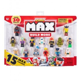 Zuru Max Build More Lot de 15 Figurines