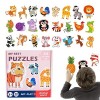 FUKKA Puzzle pour Tout-Petits,Puzzles pour Tout-Petits - Puzzles danimaux,Puzzles Montessori pour Filles et garçons de 3, 4 