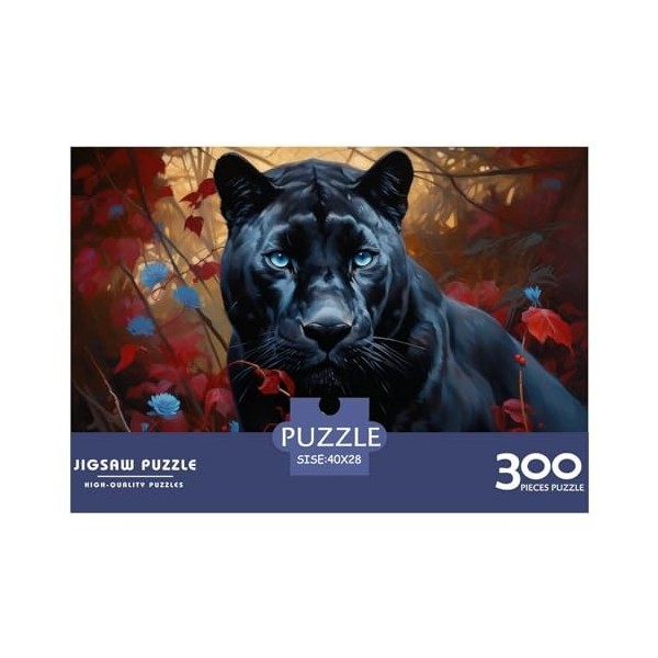 Puzzles en pièces danimaux pour Adultes Puzzle carré danimaux Sauvages pour Adultes et Enfants Puzzles en Bois Puzzle éduca