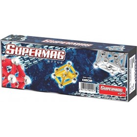 Supermag- Jeu de Construction Style, 950202, 24 Pièces