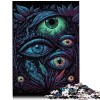 Puzzles en Forme de Loup Noir pour enfantsPuzzles en Carton 1000 pièces Puzzles pour Adultes Enfants pour Adultes Famille Des