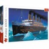 Trefl 916 10080 EA 1000 Teile, Premium Quality, für Erwachsene und Kinder ab 12 Jahren 1000pcs Titanic Puzzle, Coloured