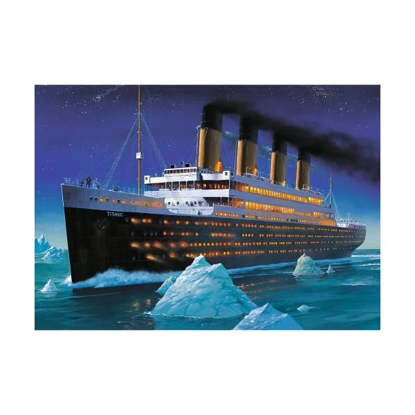 Trefl 916 10080 EA 1000 Teile, Premium Quality, für Erwachsene und Kinder ab 12 Jahren 1000pcs Titanic Puzzle, Coloured