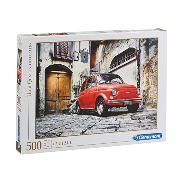 Clementoni - 30575.9 - Puzzle - Fiat 500 - 500 Pièces