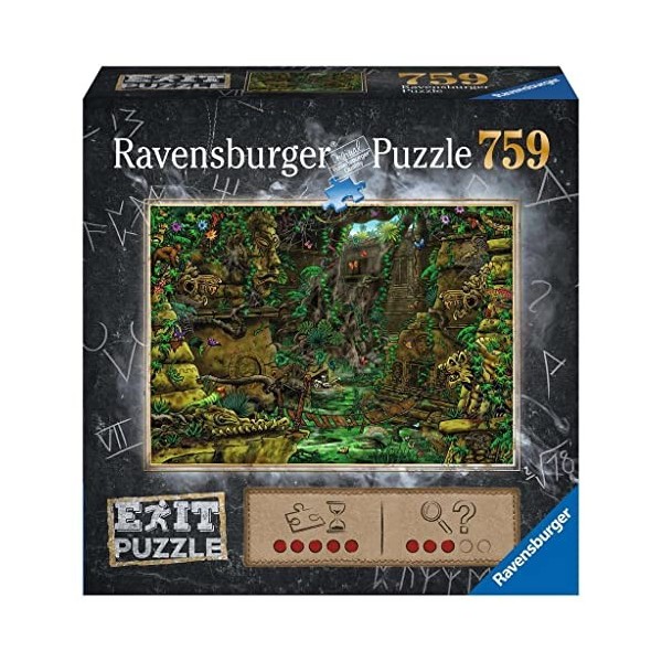 Ravensburger Puzzle 19951 - Exit 2: Temple à Angkor Wat - Version Allemande