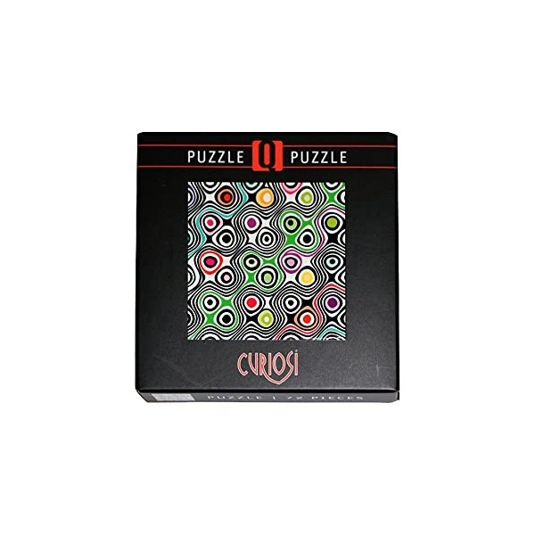 Mini puzzle pop color - Q rouge