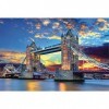 500 pièces London Tower Bridge Difficile et Défi Puzzle Adulte Décompression Enfants Fun Puzzle Mode Cadeau Créatif