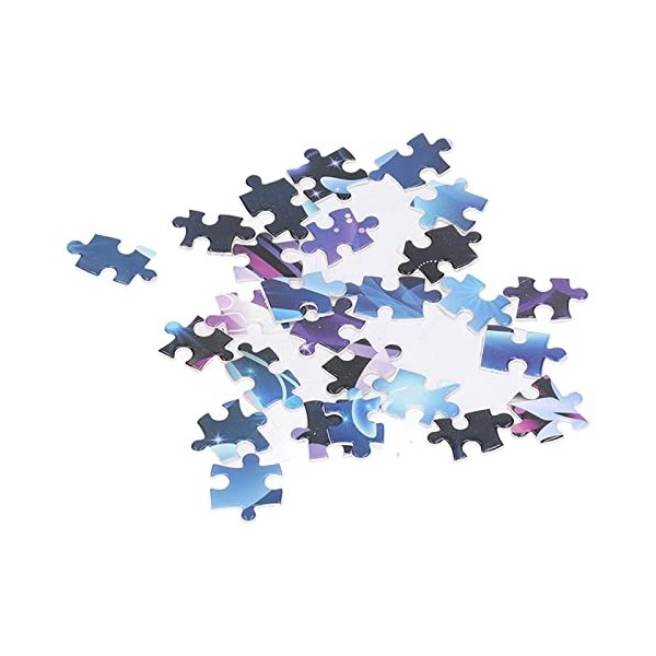 Entatial Jigsaw Puzzle Toy, Bright Color 1000pcs Memory Jigsaw Puzzle Haute précision pour la Maison