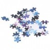 Entatial Jigsaw Puzzle Toy, Bright Color 1000pcs Memory Jigsaw Puzzle Haute précision pour la Maison