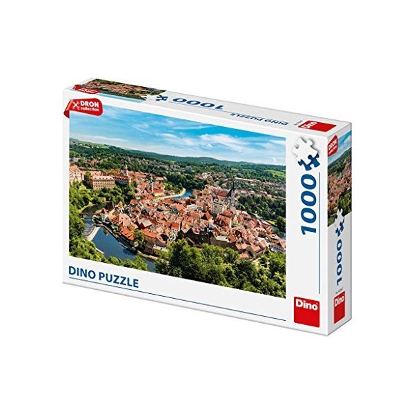 Dino Toys 532687 Czech Krumlov Puzzle de 1000 pièces
