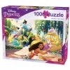 King- für Erwachsene und Kinder Disney Puzzle de 1000 pièces, 55993, Carton Bleu