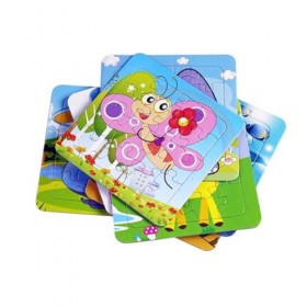 DRESSOOS 12 Pièces Jouets Déveil Jouets Éducatifs Jouet Enfant Scie Sauteuse Puzzles pour Enfants Jouet pour Animaux Jouet D
