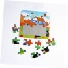 DRESSOOS 12 Pièces Jouets Déveil Jouets Éducatifs Jouet Enfant Scie Sauteuse Puzzles pour Enfants Jouet pour Animaux Jouet D